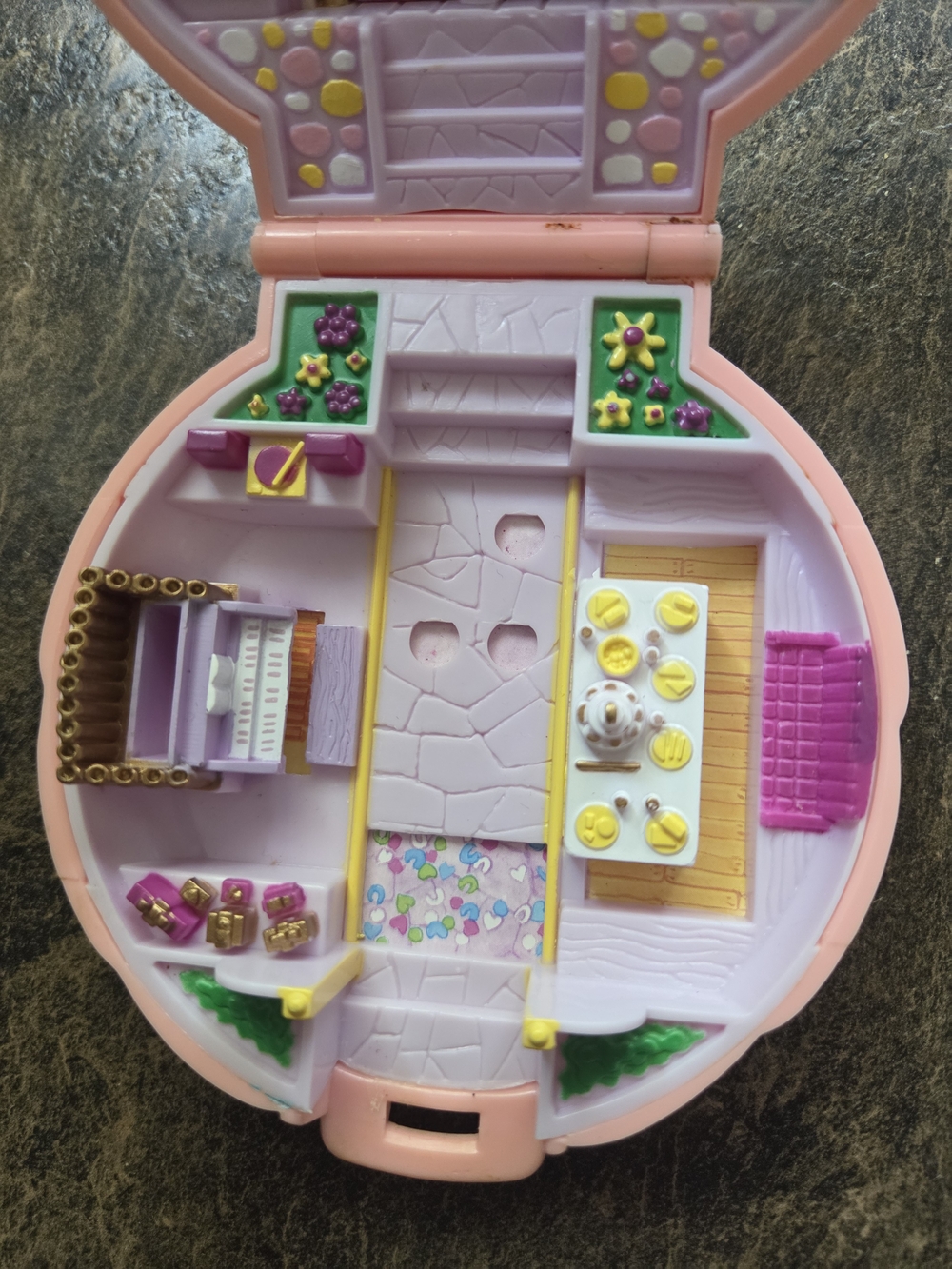 Vintage Polly Pocket Nancy's Wedding Day Bluebird 1989 - No Figures - Picture 3 of 6